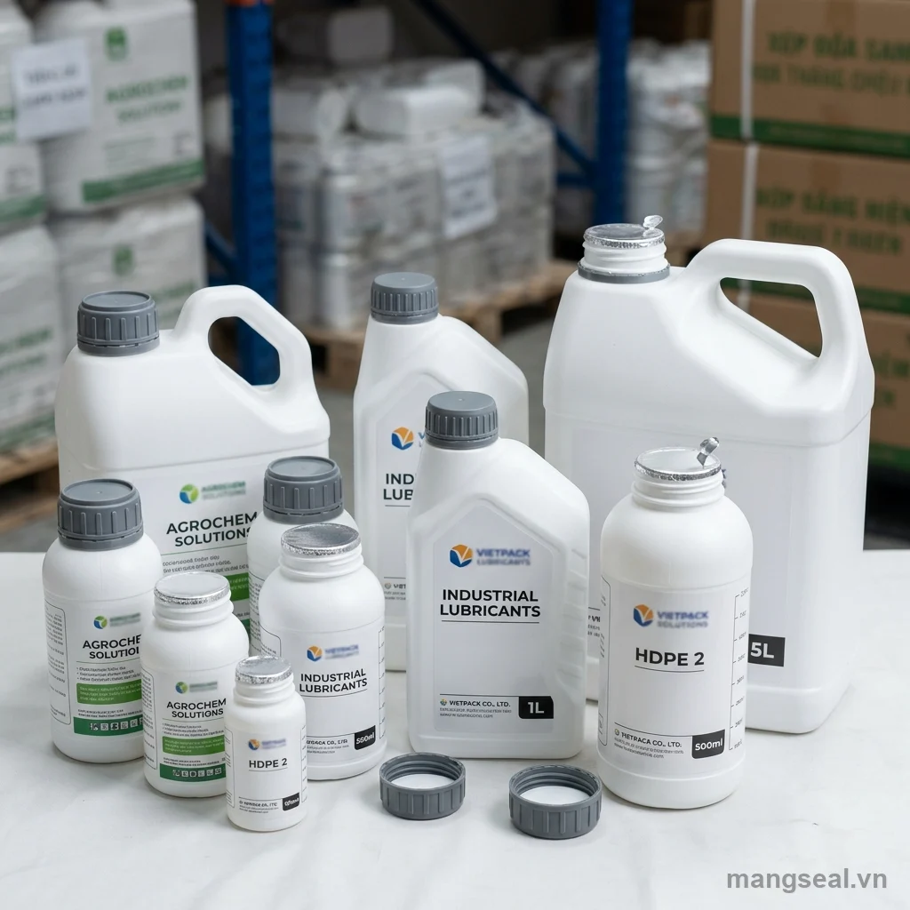 màng seal chai HDPE - TMS Hà Nội