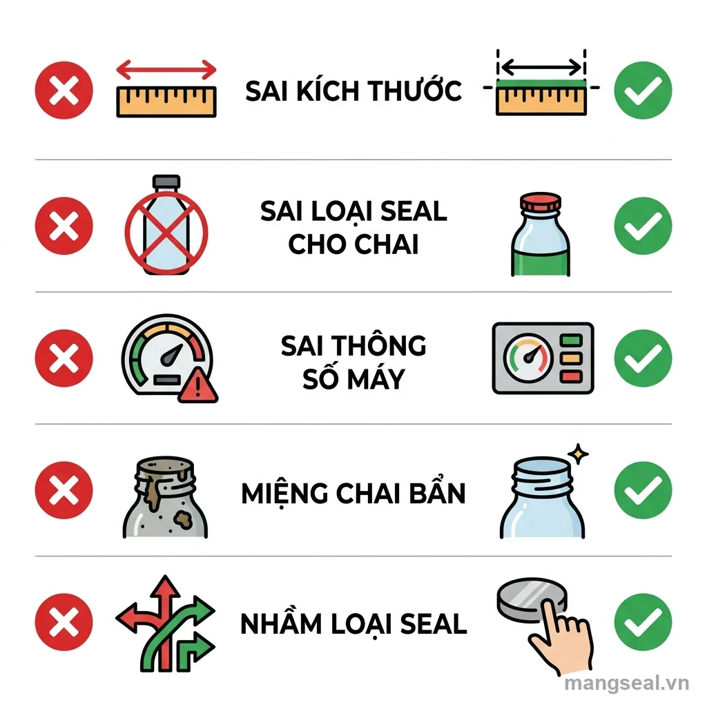 Hình minh họa: màng seal không dính