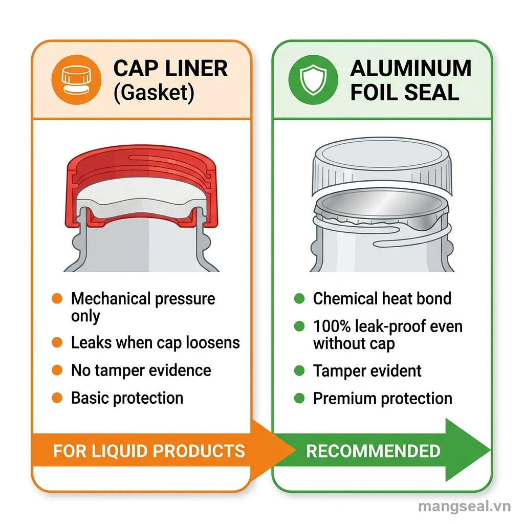 Seal vs liner comparison - TMS Ha Noi